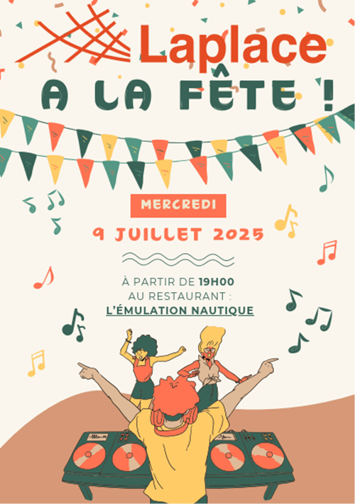 Affiche du Laplace à la fête